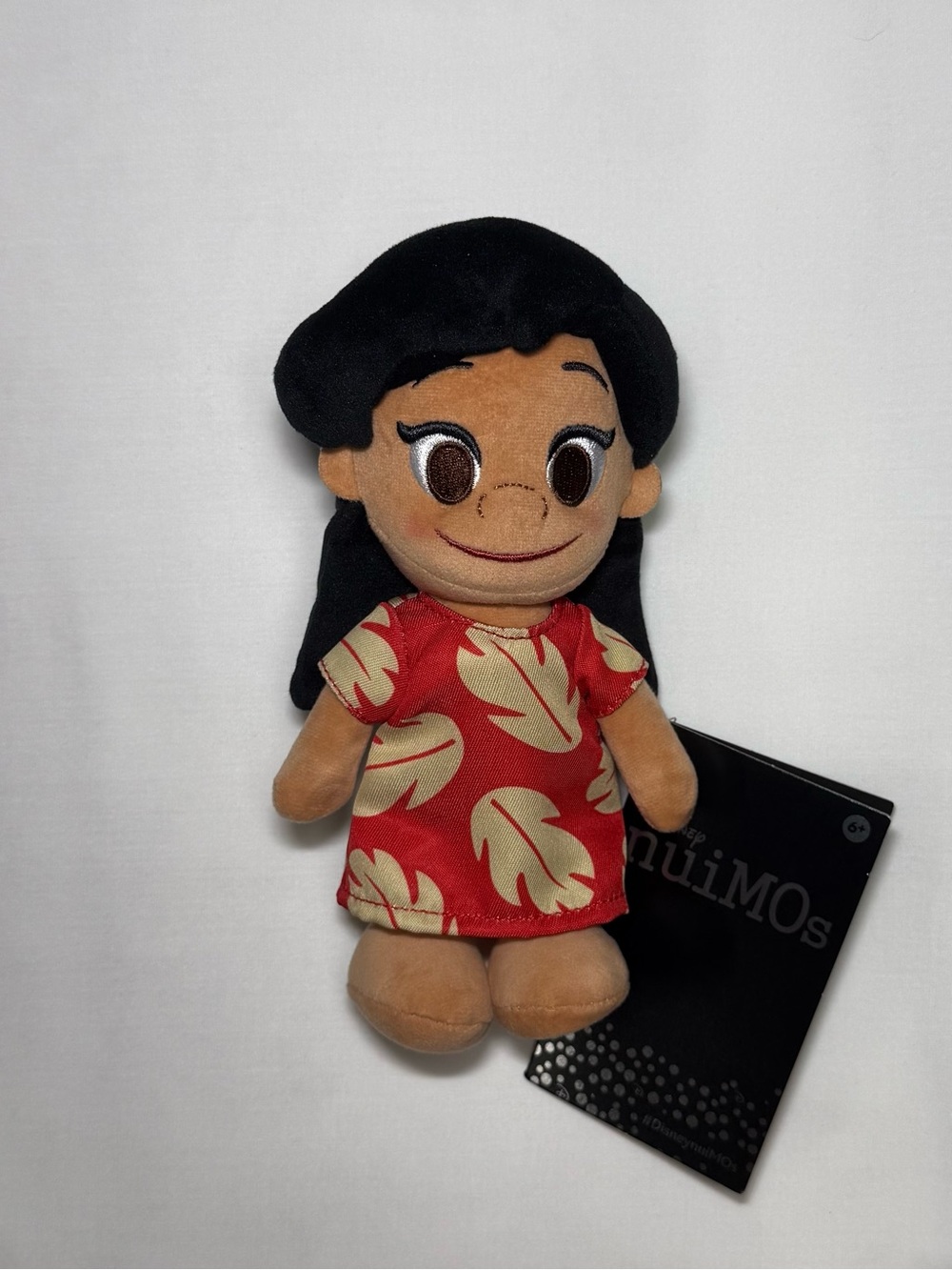 Disney NuiMos Lilo Plush in Red and Beige Dress